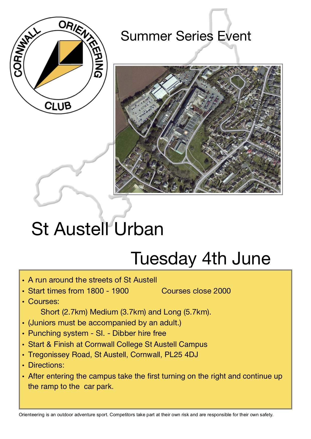 St Austell Summer series flyer