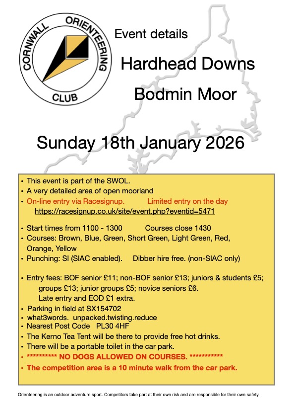 Flyer for hardhead event Jan 2026